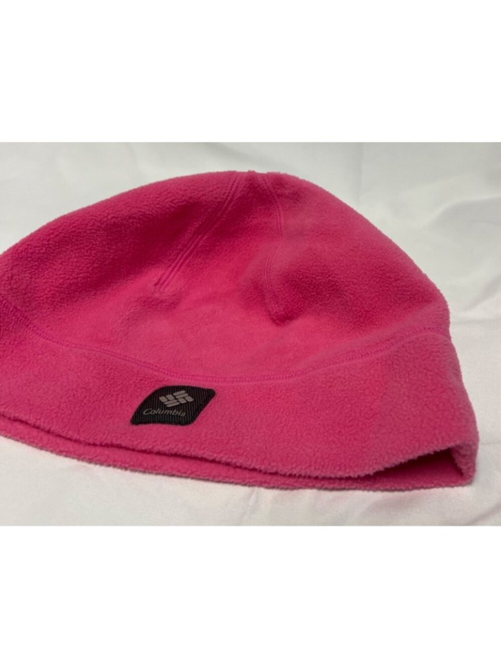 Columbia pink fleece beanie size s/m - Picture 3 of 7